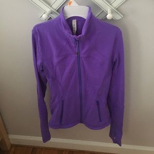 Purple Lululemon Zip Up Jacket